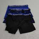 Under Armour boys Performance Boxer Briefs Underwear, Ultra Blue F192, Large US