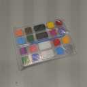 BOBISUKA 18 Color Washable Face & Body Paint Palette with Brushes, Extra Black & White Pans, Highly Pigmented Cream Formula Face Painting Kit for Halloween, Carnival, Cosplay, Festivals & SFX Makeup