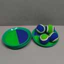 Outdoor Toys for Kids Ages 4-8, Outside Game for 3 4 5 6 7 8-12 Year Old Boys Girls, Catch Ball Toss Game for Pool, Beach, Yard- Toddlers Birthday Gifts Easter Basket Stuffers(4Pcs Green Paddles)