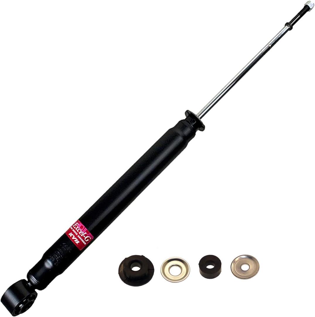 KYB 344480 Excel-G Gas Shock, Black , Silver