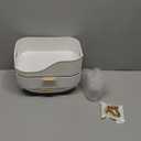 Makeup Organizer with Drawers,Skincare Organizer for Vanity,Storage Box with Handle,Large Cosmetic Display case for Dresser, Bathroom Countertop (White)