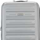 American Tourister Westridge Hardside Luggage Set with Spinner Wheels, Silver, Carry-On
