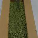 Alpurple 40 PCS Artificial Pine Leaves Branches-13.7 Inches Fake Greenery Pine Sprigs-Faux Picks for DIY Garland Wreath Christmas Embellishing and Home Garden Decoration (40PCS)