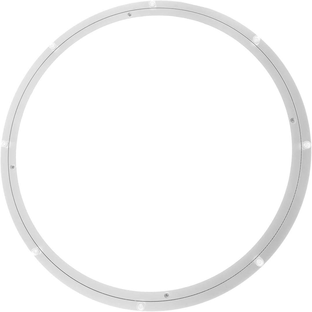 Aluminum Heavy Duty Lazy Susan Rotating Turntable Bearing Swivel Plate Hardware for Dining-Table (24 inch (12mm))