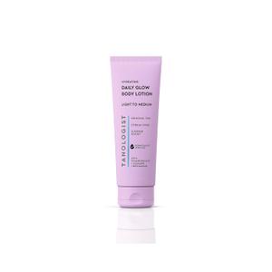 Tanologist Hydrating Daily Glow Body Lotion- Light/Medium, Buildable & Transfer-Proof Gradual Self Tanner, Summer Fragrance, Natural Not Orange, Lasts 7 Days, Vegan Clean Formula, 8.45 fl oz (Fair to Medium)