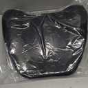 YANIBEST Slouchy Beanie Hat Satin Lined Sleep Cap Satin Bonnet Chemo Headwear Caps for Women and Men Pure Black (Medium)