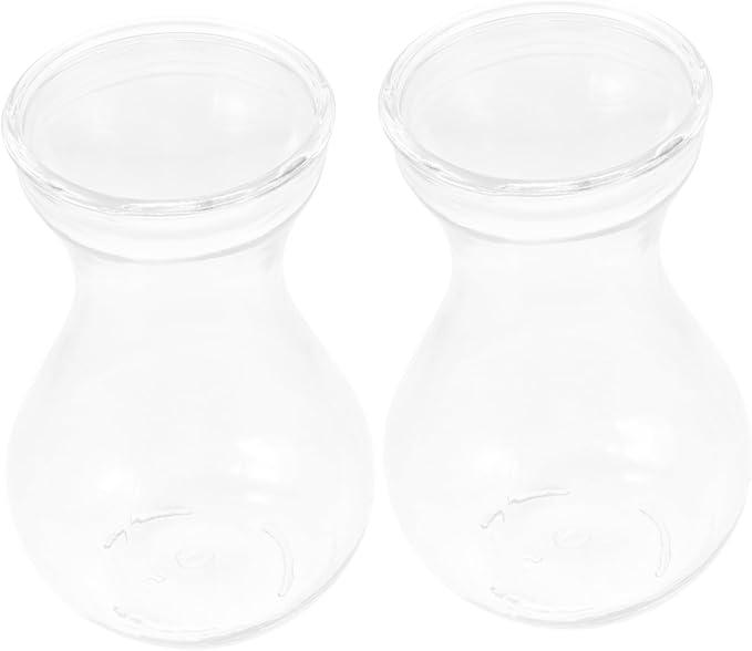 6pcs Transparent Glass Vase Flower Arrangement Containers for Home Decor Elegant Centerpieces and Stylish Plant Display for Floral Arrangements and Indoor Decoration