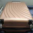 Luggage Sets with Spinner Wheels, Lightweight Hardshell Suitcase Set with TSA Lock, Carry On Checked Luggage Set with YKK Zippers (Pink, 6 piece sets（14/20/24/28/DB/TB）)