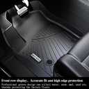 Floor Mats for Toyota Sienna 2020 2019 2018 2017 2016 2015 2014 2013 Fit L LESEXLELimited TPE All Weather Protection Full Coverage Front Liner for Sienna
