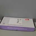 Retro Typewriter Wireless Keyboard with Round Keycaps, 2.4GHz Compact USB Cute Wireless Keyboard and Mouse Combo for Desktop, Laptop and Computer