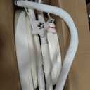 Diaper Changing Station, Portable Changing Table for Baby, Diaper Changing Table with Storage Drawers, Waterproof Baby Changing Station with Wheels and Adjustable Height for Newborn Infant (White)