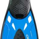Cressi Adult Adjustable Snorkeling Fins with Ultra Resistant Buckles, Very Light, Ideal for Traveling - Tonga: Designed in Italy, 
L-XL