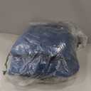 ELFJOY 4 Pack Chair Cushions for Dining Chairs Chair Pads Cushion for Kitchen Office Tufted Square Seat Cushion with Ties (16" Navy Velvet)