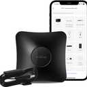 BroadLink RM4 pro Smart Remote and Sensor Cable Set RM4 pro S (2.4 GHz Wi-Fi Only), Universal IR RF Remote Control Hub with Temperature Humidity Monitor USB Cable, Works with Alexa & IFTTT