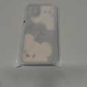 Jusy Compatible with iPhone 11 Pro Max Case, Cute Bear Pattern Soft Gel Rubber TPU Case, Full Camera Protection & Edge Lips Strengthen Shockproof Cover for Women Men, Brown