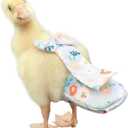 Poultry Diapers - Waterproof, Adjustable, Washable & Reusable for Ducks, Chickens & Geese (XL: 350g-450g)