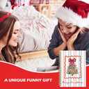 Yhtrg Coquette Christmas Tree Spiral Notebooks, Girly Preppy Colorful Coquette Glitter Christmas Journal Gifts for Women, Xmas Holiday Notebook Journal for Note Taking, 5.5x8.3 Inch