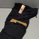 Dokotoo Pants for Women Casual Elastic Waist Wide Leg Pants with Pockets (Large, 1Black)