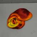 Orange Yellow Wigs for Women, Orange Ombre Fire Wig Costume Wig And Flow Curl Synthetic Wigs Halloween Costume Wig For Women