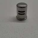 Westbrass D201-1-20 1-3/4" x 2-3/4" Solid Brass Air Gap Cap Only, Skirted, 1-Pack, Stainless Steel