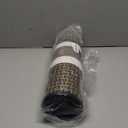 eqivei Kitchen Rugs and Mats Non Skid Washable Set of 2 PCS, Absorbent Runner Rugs for Kitchen, Front of Sink, Kitchen Mats for Floor, 17.3"x 47"+17.3"x 29" (Black)