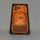 CANSHN Magnetic Compatible with iPhone 17 Pro Max Case, Upgraded [Full Camera Protection] [Compatible with Magsafe] [Translucent Matte] Shockproof Protective Phone Cover 6.9 Inch - Orange