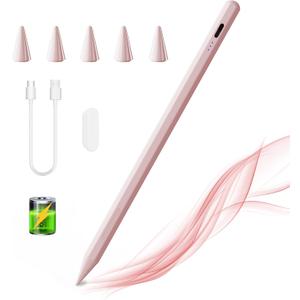 Stylus Pen for iPad 6th-11th Generation,Fast Charge Apple iPad Stylus Pencil with Palm Rejection,Compatible with 2018-2025 i Pad 6/7/8/9/10 Gen, Pro 13"/12.9"/11"/M4, Air 3/4/5/M2, Mini 5/6