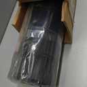 FOREHOGAR Black PVC Coated Welded Wire Fence 36 Inch x 25 Foot, 2 Inch x 3 Inch 16GA, Garden Border Fencing Roll Vinyl Coating Metal Wire Mesh for Yard Vegetable Plant Protection Poultry Netting