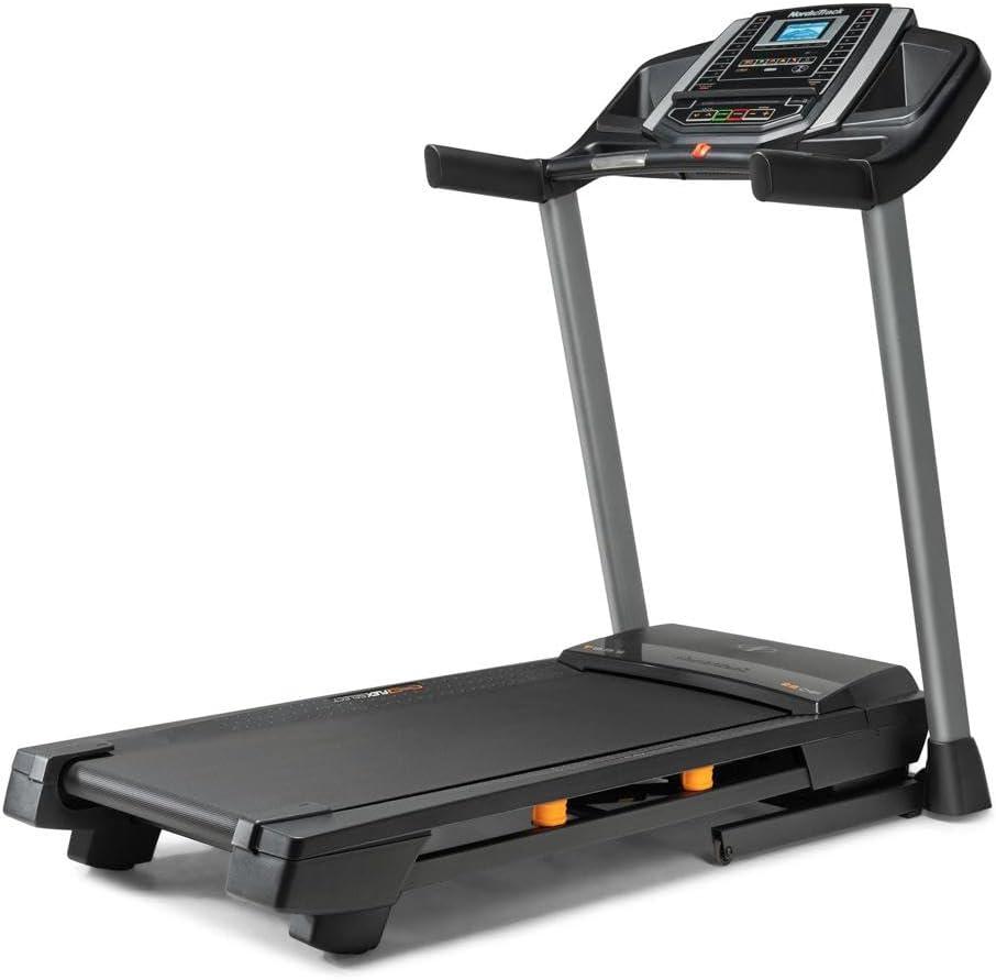 NordicTrack T Series Treadmills | Compact Treadmills for Home Gym Use With Cushioned Deck, Smart Incline Control, Heart Rate Training, and Guided Workouts