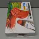 4 Pack Framed Paint by Numbers Kit for Adults with Wooden Easel, National Parks Easy Paint by Numbers with Frame for Beginners, Adult Paint by Number Kits Framed Canvas for Home Decor Gift 8x12 Inch