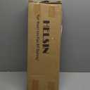 Helsin 24inch Industrial Pipe Shelving Bathroom Shelves Wall Mounted with Towel bar, 2 Tier Rustic Wood Floating Shelf, Metal Towel Rack Wall Shelf for Home & Bathroom (Brown, 24inch)