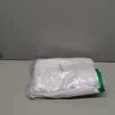 2 Pc Rod Pocket 100% Blackout Window Curtain Panel Set, White, Window Bedhroom, Living Room 52" W x 63" L