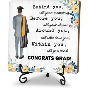 Class of 2026 Graduation Gifts for Senior 2025, Graduation Gifts for Her Him, Inspirational Christian Gifts for College High School Student Teen Boys Girls, 2026 Graduation Decorations - A03