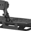 JOYTUTUS Metal Dash Platform Mount Phone Holder Compatible with 2019-2021 Silverado & Sierra | Custom Fit Phone Mount Expansion Platform| One-Hand Adjustable Clip