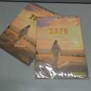 2 x 2026 calendar-wall calendar January-December Calendar Bible Theme wall calendar 11.7 x 8.2 Wall Calendar ffor Office Home Planning & Organizing