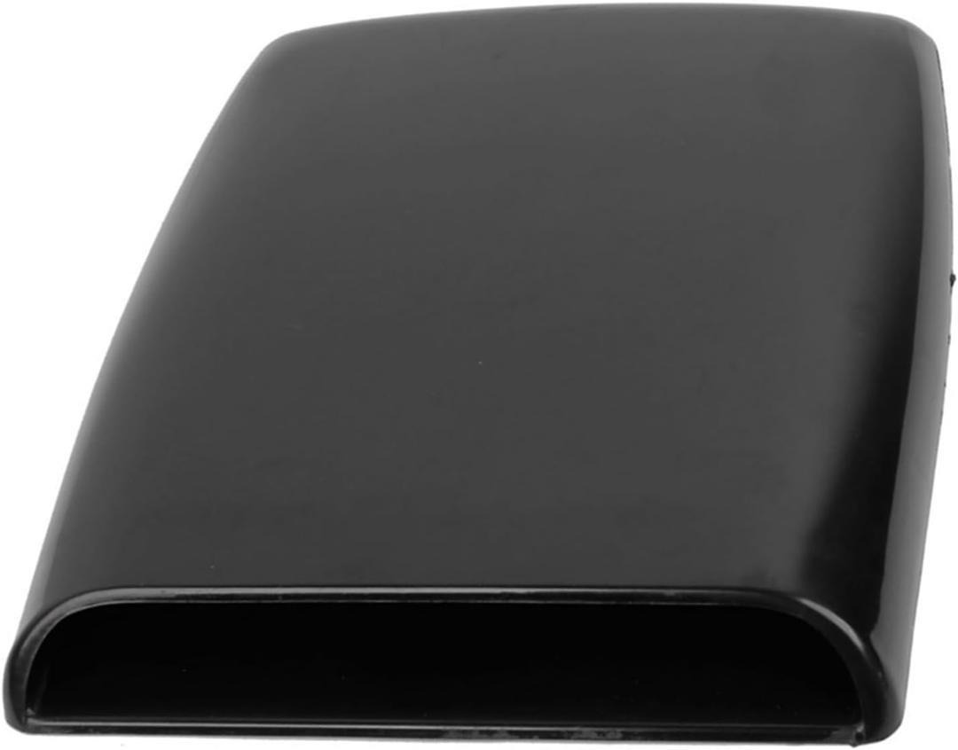 Car Vehicle Black Plastic Air Flow Vent Hood Scoop Decoration Auto Replacement Parts