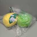 2 Pcs Decorative Lemon Plush Fruit Christmas Throw Pillow Kawaii Yellow Hugging Plushies Gift Soft Novelty Green Plush Pillow Cushion Seat Decor for Home 13.8 Inch (Lemon)