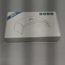 UV Led Nail Lamp Curing Light Dryer for Gel Nails,Roomy but not Bulky Foldable Design, 3 Timers & LCD Display,for Gel Nail Polish Builder Rhinestone Glue (White Lamp Pro)