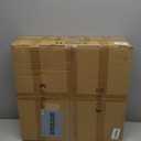 FRIXCHUR 19.7" Crystal Chandeliers Crystal Ceiling Light Fixtures Modern Flush Mount Light LED Chandelier Lamp for Living Room Bedroom Dining Room 6500K Cool White