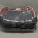 Dog Car Seat for Small Medium Dogs, Memory Foam Puppy Dog Booster Seat with Thick Cushion for Dogs Under 35lbs, Detachable Washable Pet Car Seat Travel Bed with Storage Pockets,2 Safety Belts (Black/red)