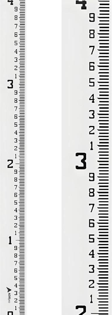 Fiberglass Stream Gauge 4" Wide