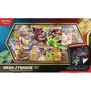 Pokemon TCG: Mega Zygarde ex Premium Collection with 8 Booster Packs