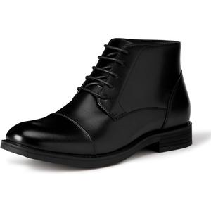 Amazon Essentials Men's Cap Toe Lace Up Ankle Dress Boots, Size 13