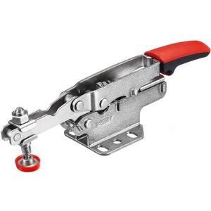 BESSEY STC-HH20 Horizontal Auto-Adjust Toggle Nickel Plated Clamp, Silver