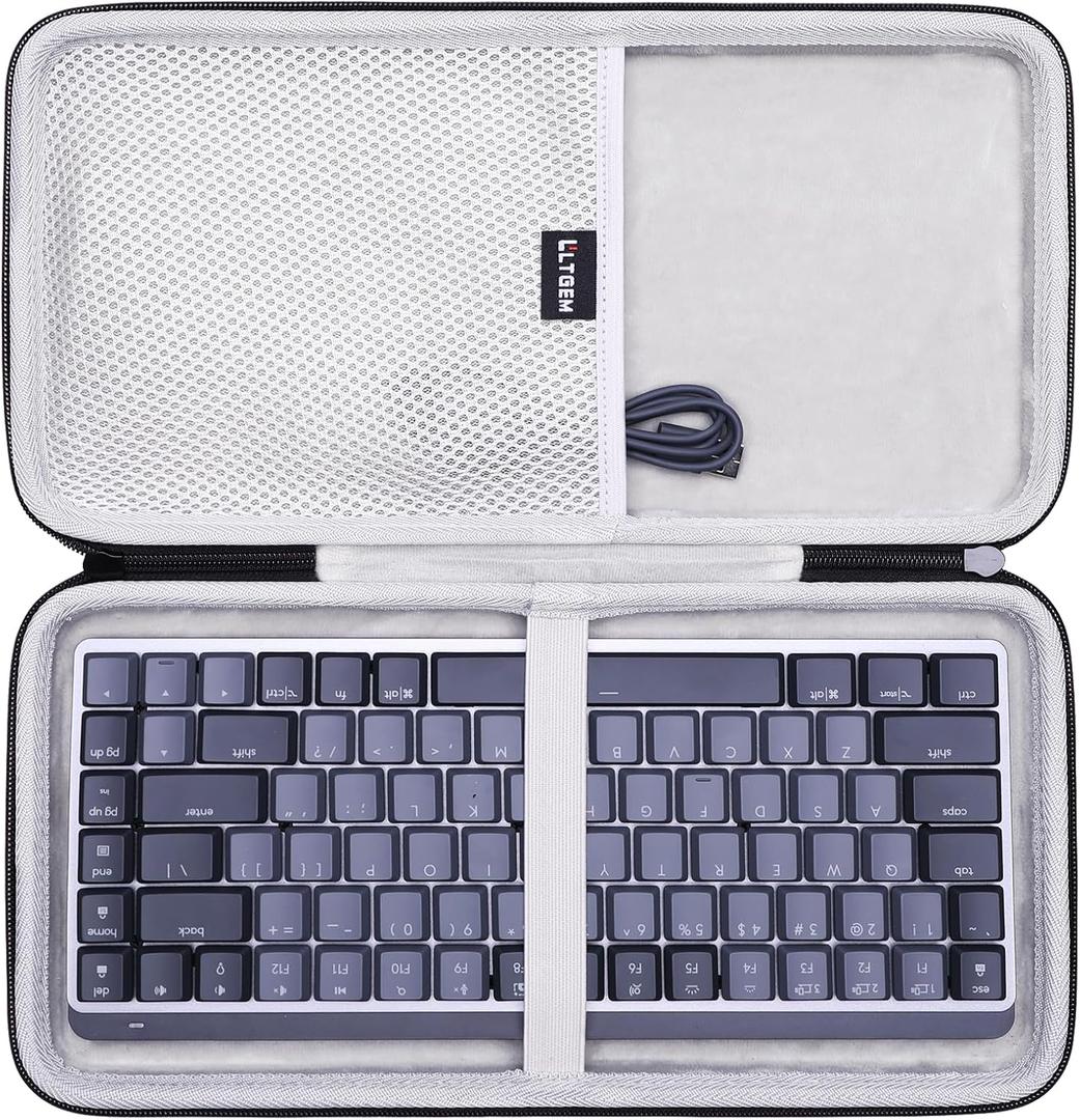 LTGEM Case Compatible with Apple Magic Keyboard with Touch ID MXCK3LL/A MK2A3LL/A MK293LL/A, Mouse and Trackpad(Inside: 11.5"x4.9"x0.8"), Case Only