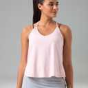 Colorfulkoala Workout Tops Open Back Shirts for Women Athletic Gym Sleeveless Shirts Yoga Casual Gym Tank (XL)