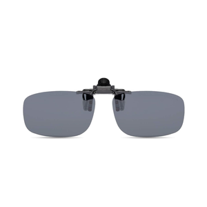 Polarized Clip-on Flip Up Metal Clip Rimless Sunglasses for Prescription Glasses