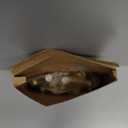 HOMOTEK 8 Pack Hinge Pin Door Stoppers, Hing Door Stops, Adjustable Deluxe Heavy Doorstops for Top of Door, Door Hinge Stoppers with White Rubber Bumper Tips, Bright Brass