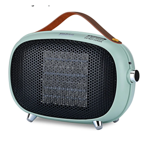 Space Heater, Teioe Mini Electric Space Heater 800W/400W, Small PTC Ceramic Heater with Tip-Over and Overheat Protection, 3 Operating Modes, Space Heaters for Office, Bedroom and Under Desk (GREEN)