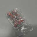 200 Pack Reflective Tacks Trail Marking Tacks Reflective Trail Markers Hunting Reflector Mark Trail for Hunting Hiking Camping Tree Stand(Orange)